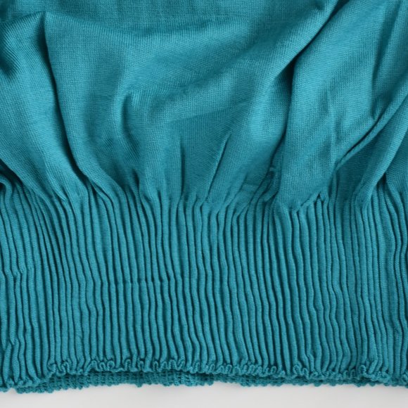Yves Saint Laurent Teal Green Merino Wool Sweater - Picture 9 of 9